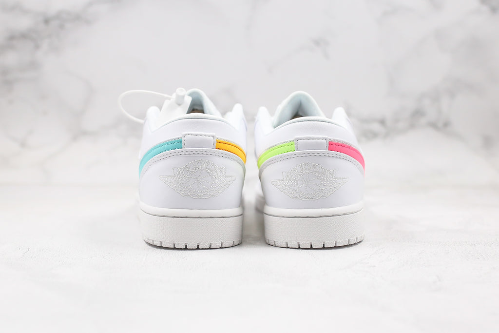 Air Jordan 1 Low Branco/Multicor