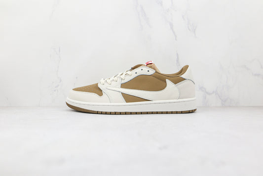 Air Jordan 1 Low Caqui Marrom