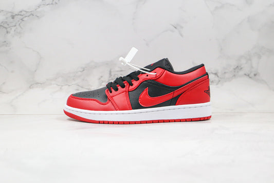 Air Jordan 1 Low Vermelho/Preto