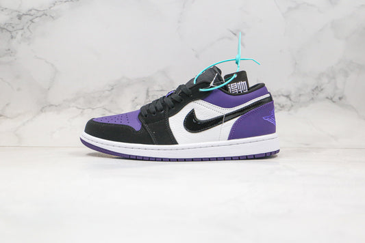 Air Jordan 1 Low Azul Royal/Preto/Branco