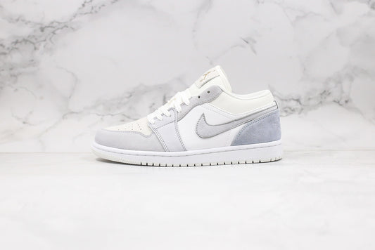 Air Jordan 1 Low Cinza/Branco/Azul