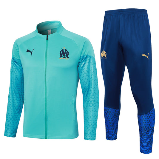 Conjunto de Agasalho Olympique de Marseille