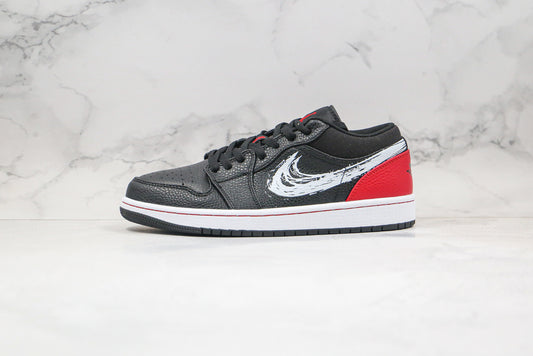 Air Jordan 1 Low Preto/Vermelho