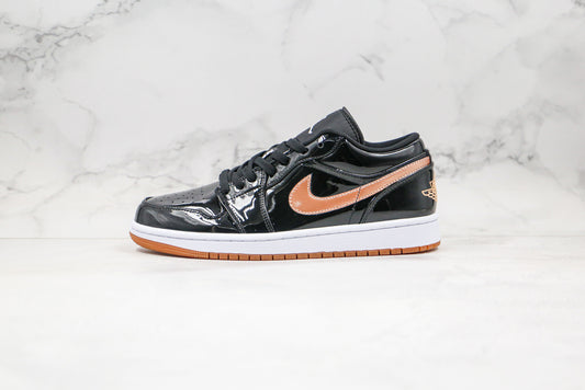 Air Jordan 1 Low Preto Envernizado