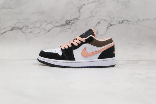 Air Jordan 1 Low Preto/Pêssego/Branco
