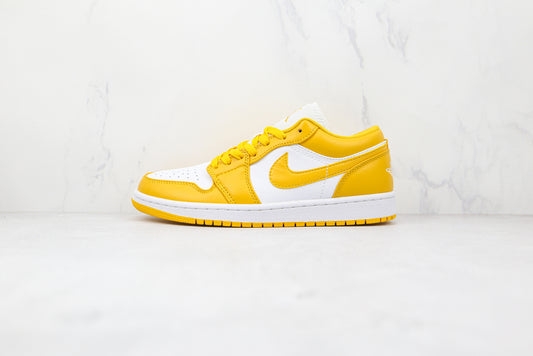 Air Jordan 1 Low Amarelo/Branco