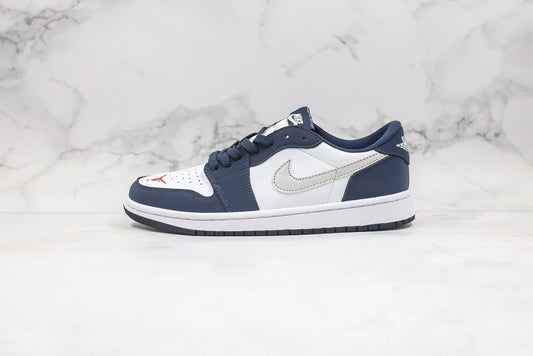 Air Jordan 1 Low Azul Marinho/Branco