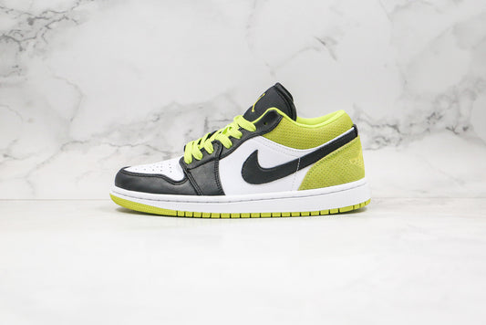 Air Jordan 1 Low Preto/Amarelo/Branco