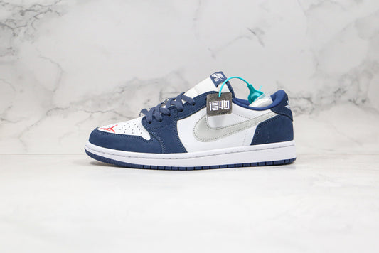 Air Jordan 1 Low Azul Marinho/Branco