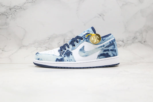 Air Jordan 1 Low Jeans/Branco