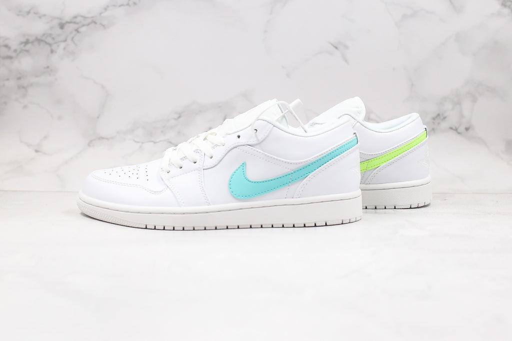 Air Jordan 1 Low Branco/Multicor
