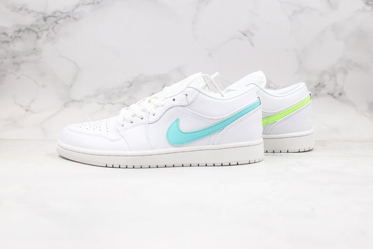 Air Jordan 1 Low Branco/Multicor