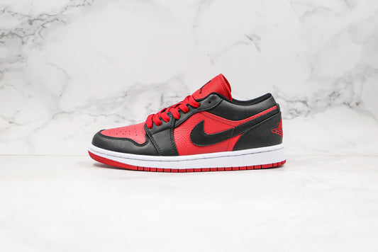 Air Jordan 1 Low Vermelho/Preto