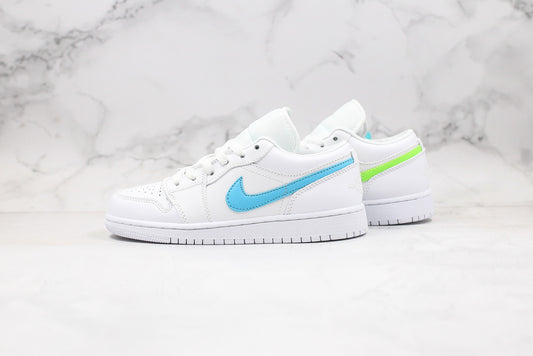 Air Jordan 1 Low Branco/Multicolor