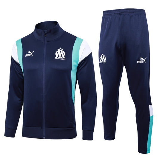 Conjunto de Agasalho Olympique de Marseille