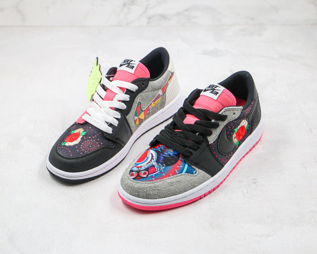 Air Jordan 1 Low Ano Novo Chinês/Multicor