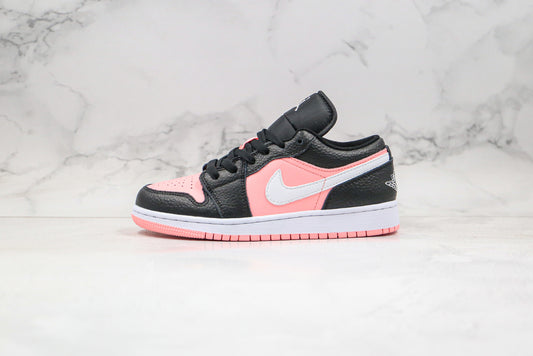 Air Jordan 1 Low Preto/Rosa