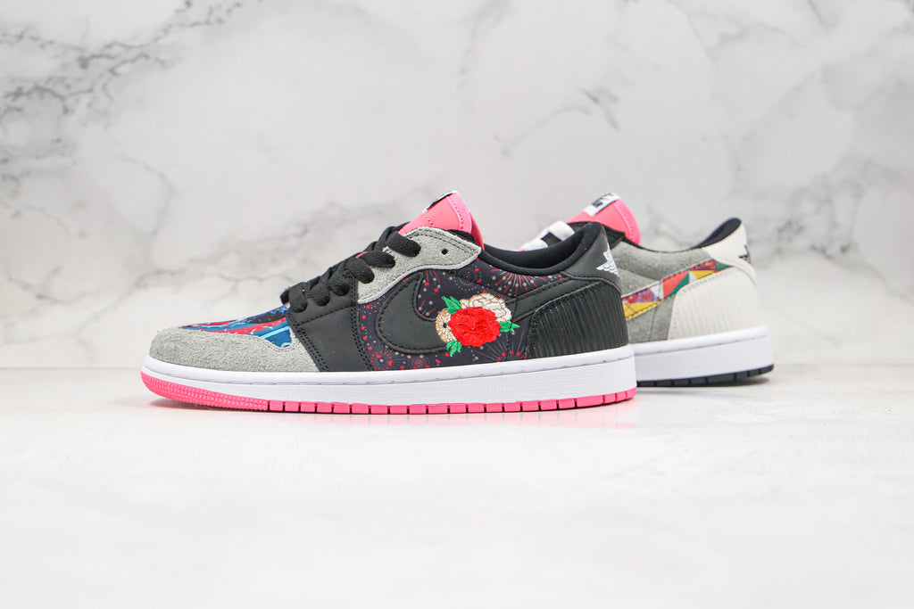 Air Jordan 1 Low Ano Novo Chinês/Multicor
