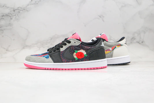 Air Jordan 1 Low Ano Novo Chinês/Multicor