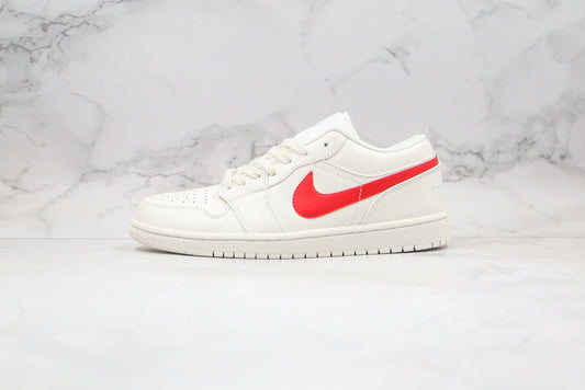 Air Jordan 1 Low Branco/Vermelho