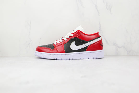 Air Jordan 1 Low Vermelho/Preto/Branco