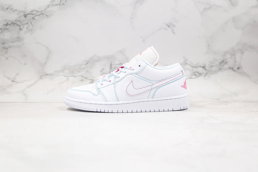Air Jordan 1 Low Branco/Rosa