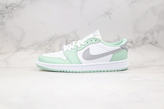 Air Jordan 1 Low Verde Menta/Cinza/Branco