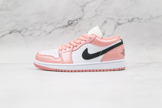 Air Jordan 1 Low Rosa/Branco/Preto