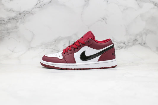 Air Jordan 1 Low Vermelho Rose/Vermelho/Branco