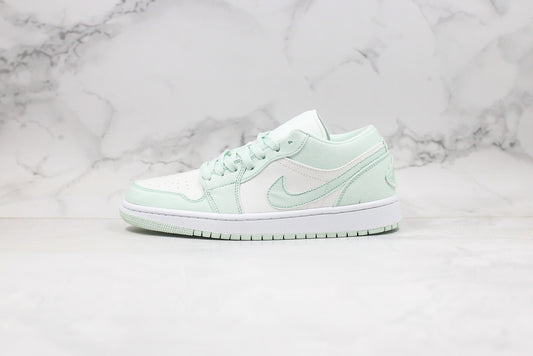 Air Jordan 1 Low Menta/Branco